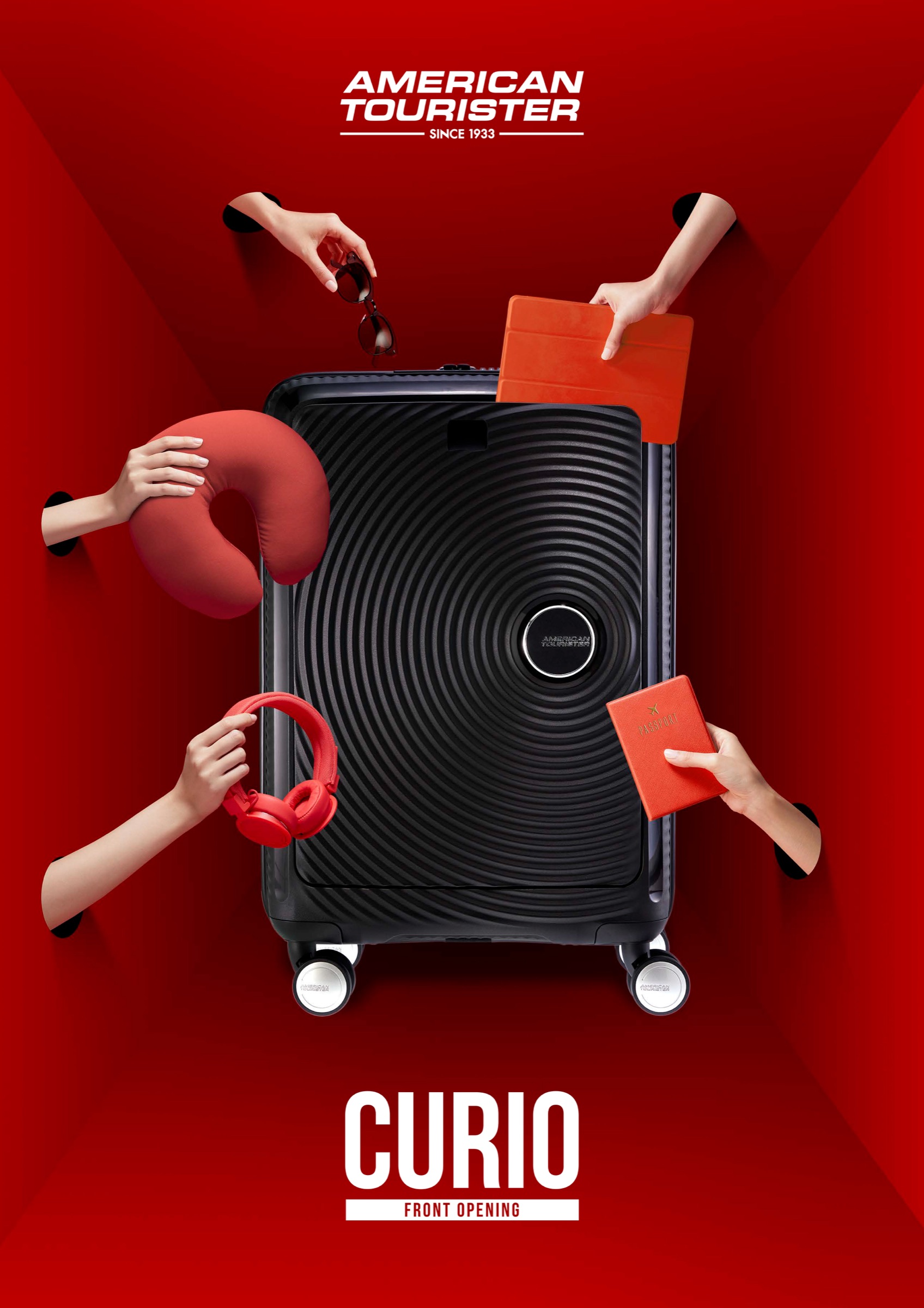 American Tourister artwork